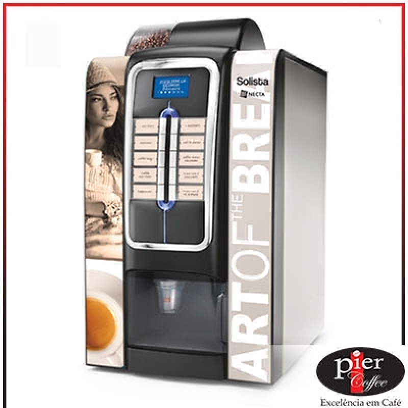 Alugar Máquina de Café Expresso e Bebidas Quentes para Empresas ABCD - Máquina de Bebidas Quentes para Empresa