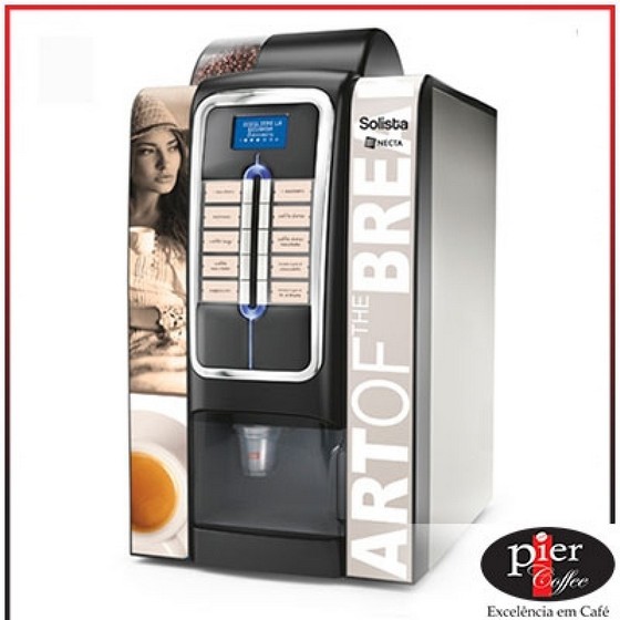 Aluguel de Máquina de Café Expresso Automática com Moedor ABC - Máquina de Café Expresso Automática para Cozinha