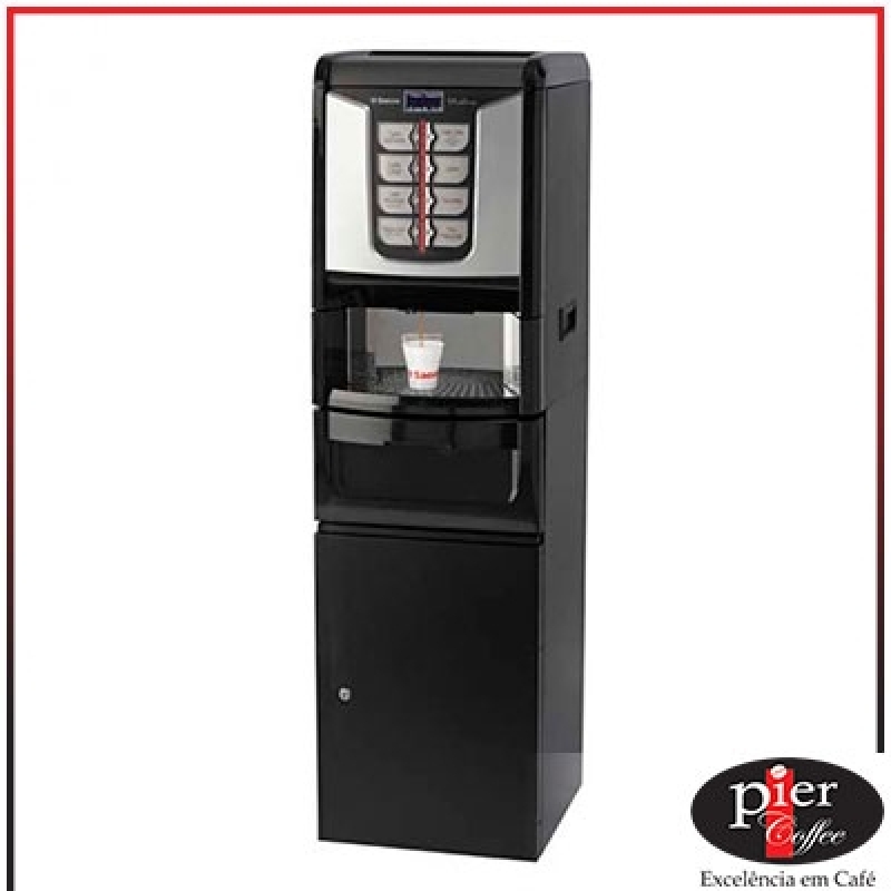Locação de Máquina de Bebidas Quentes e Café para Escritórios Instituto da Previdência - Máquina de Café e Bebidas Quentes Automática