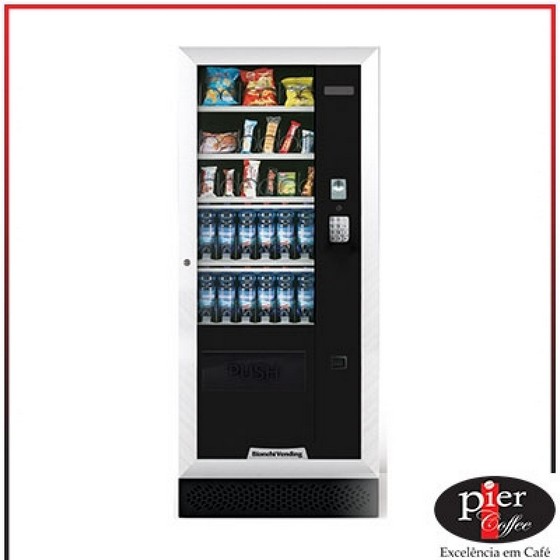 Orçamento de Vending Machine com Sistema de Pagamento Água Branca - Vending Machine Venda Automática