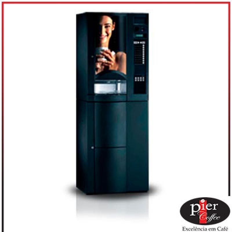 Vending Machine com Notas e Moedas Rio Pequeno - Vending Machine com Sistema de Pagamento